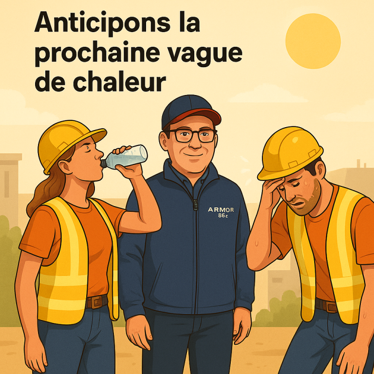 Chaleur au travail : agissez maintenant pour anticiper la prochaine vague