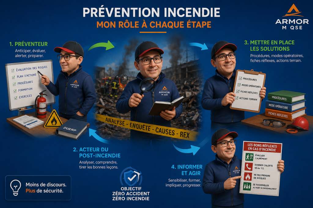 La prévention, c'est mon métier. Le retour d'expérience est devenu une expertise.